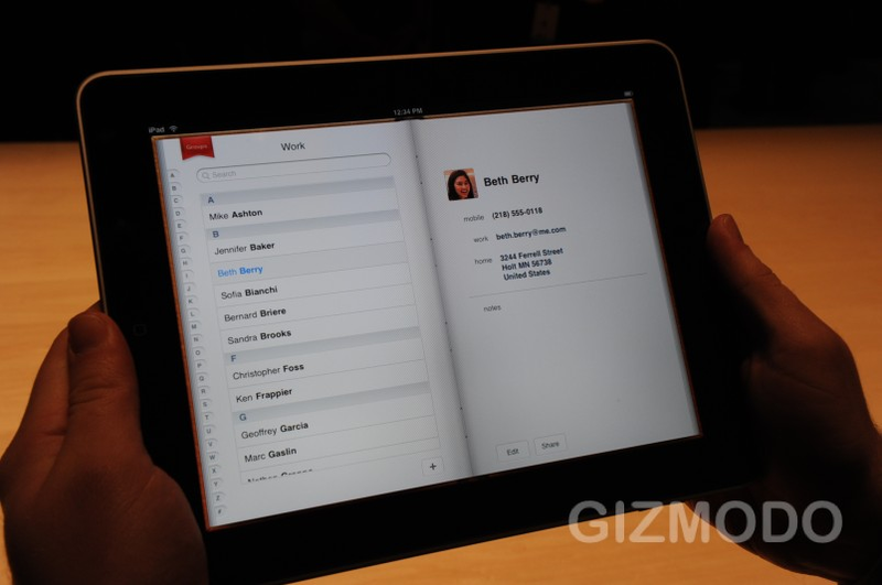 Illustration for article titled A Visual Guide to the Apple iPad Interface